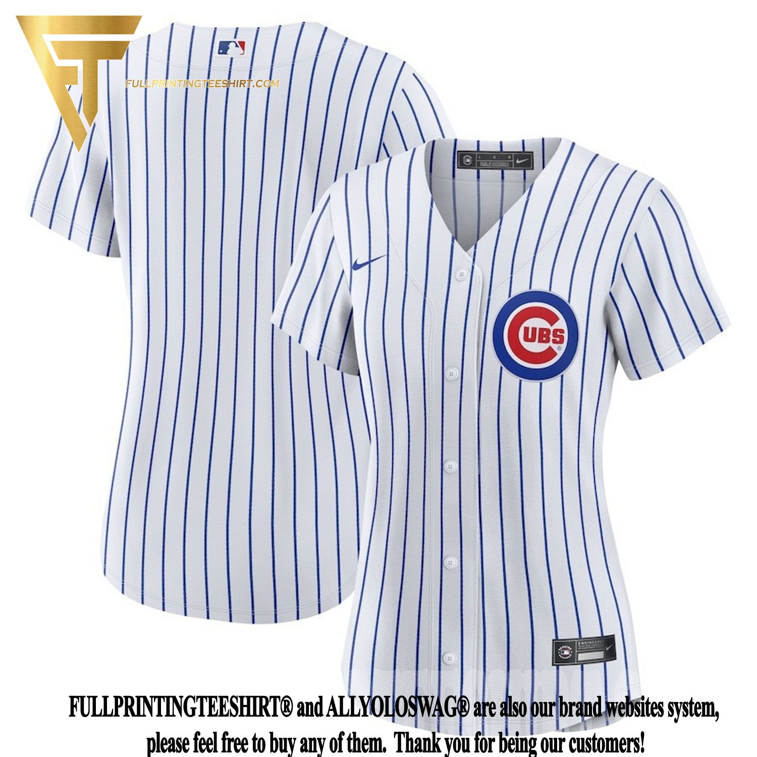 Chicago Cubs MLB 3D Baseball Jersey Shirt For Men Women Personalized