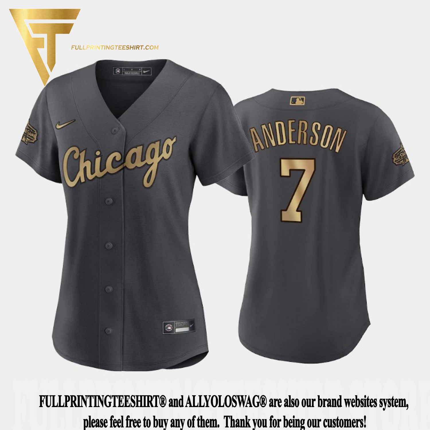 Top-selling Item] Chicago White Sox 7 Tim Anderson 2022-23 All
