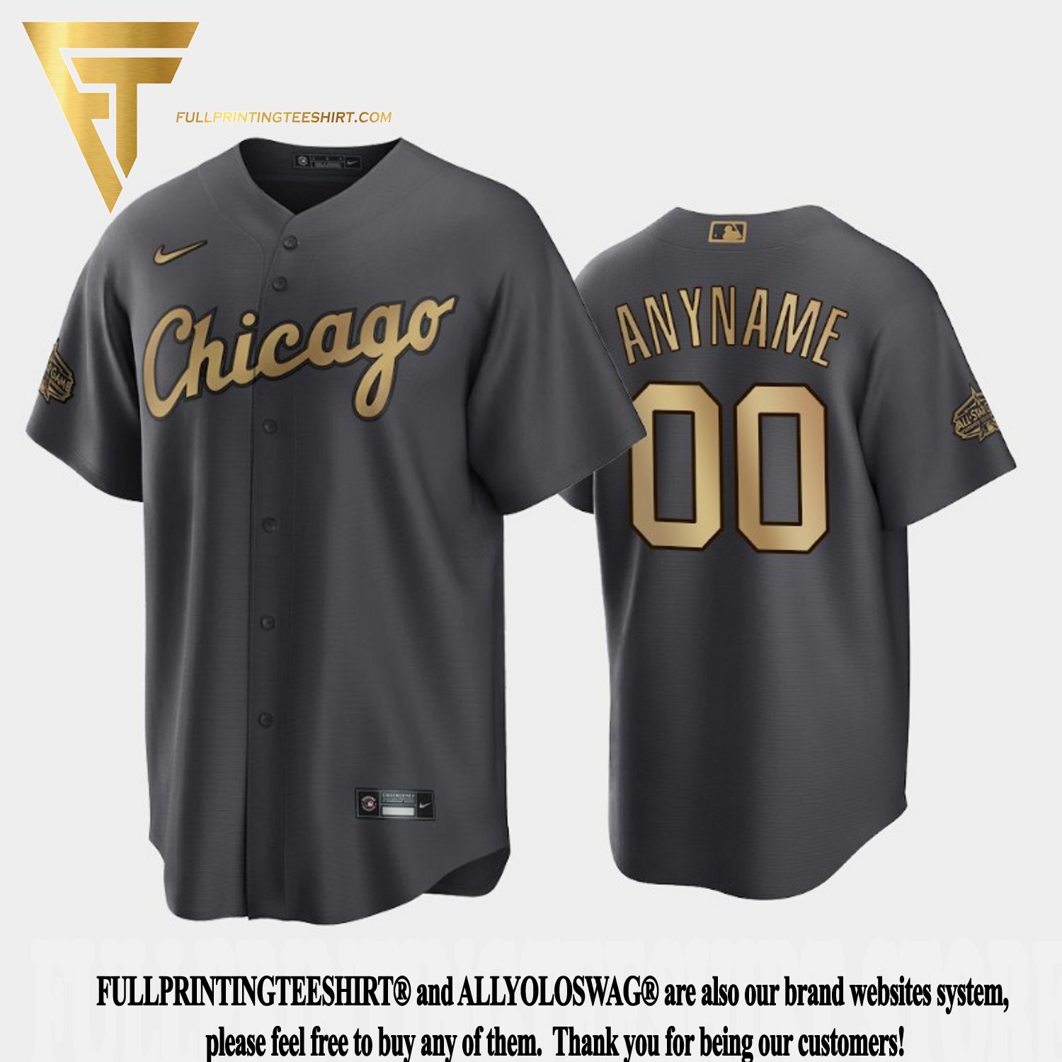 white sox all star jersey