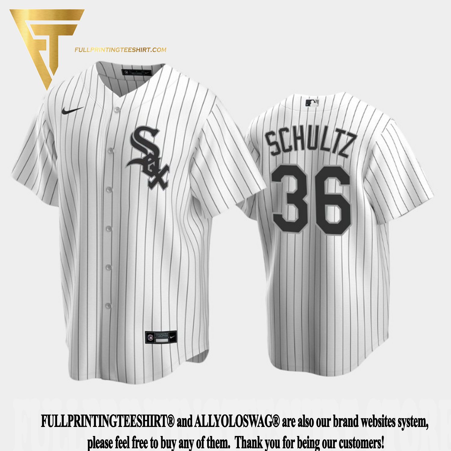 Top-selling Item] Chicago White Sox Noah Schultz 36 2022-23 Draft