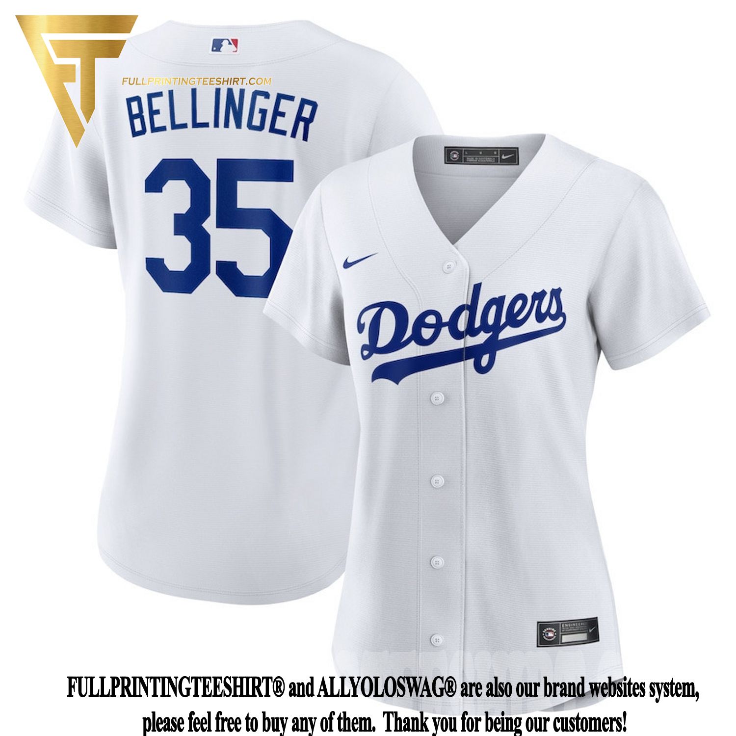 Top-selling Item] Custom Honor Vin Scully Los Angeles Dodgers White 00 3D  Unisex Jersey