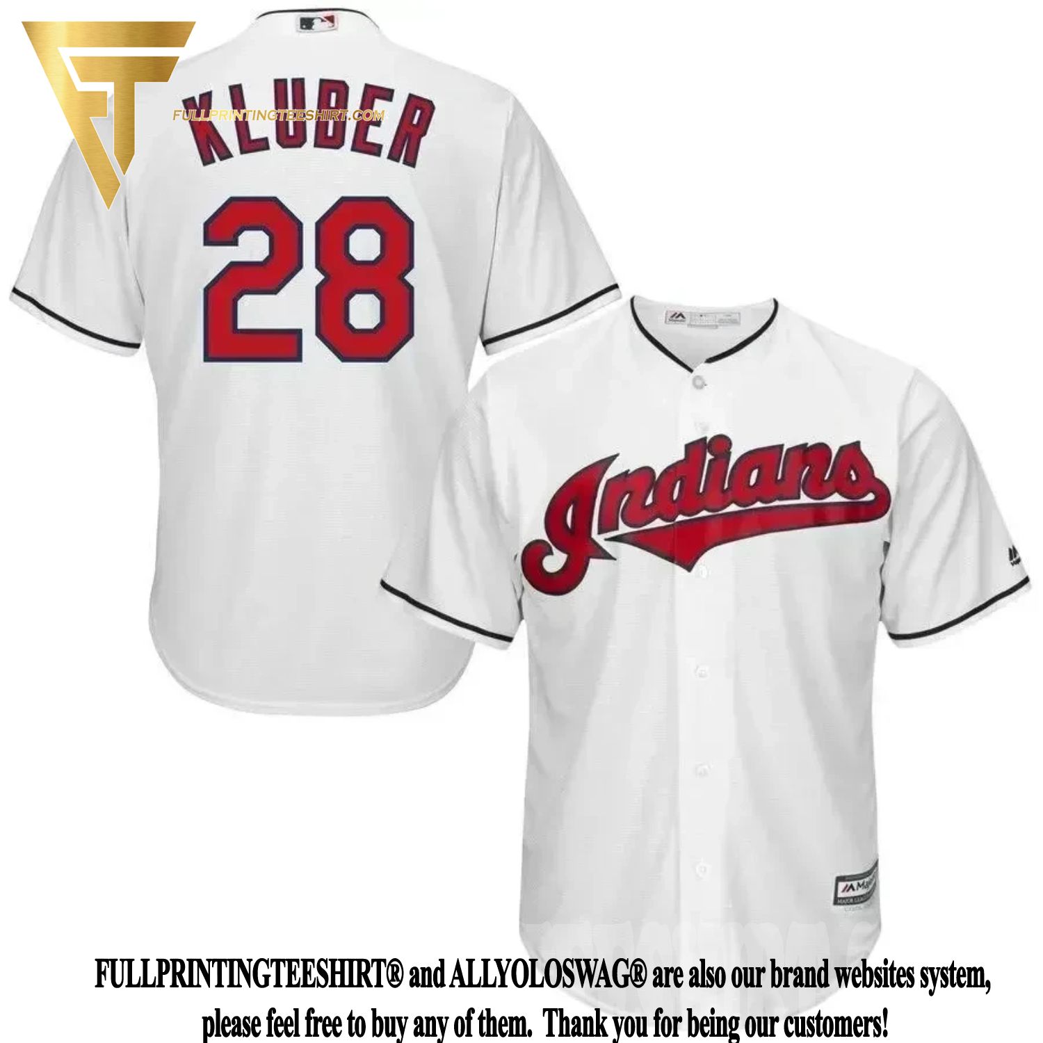 Top-selling Item] Corey Kluber Cleveland Indians Cool Base Player 3D Unisex Jersey  - White