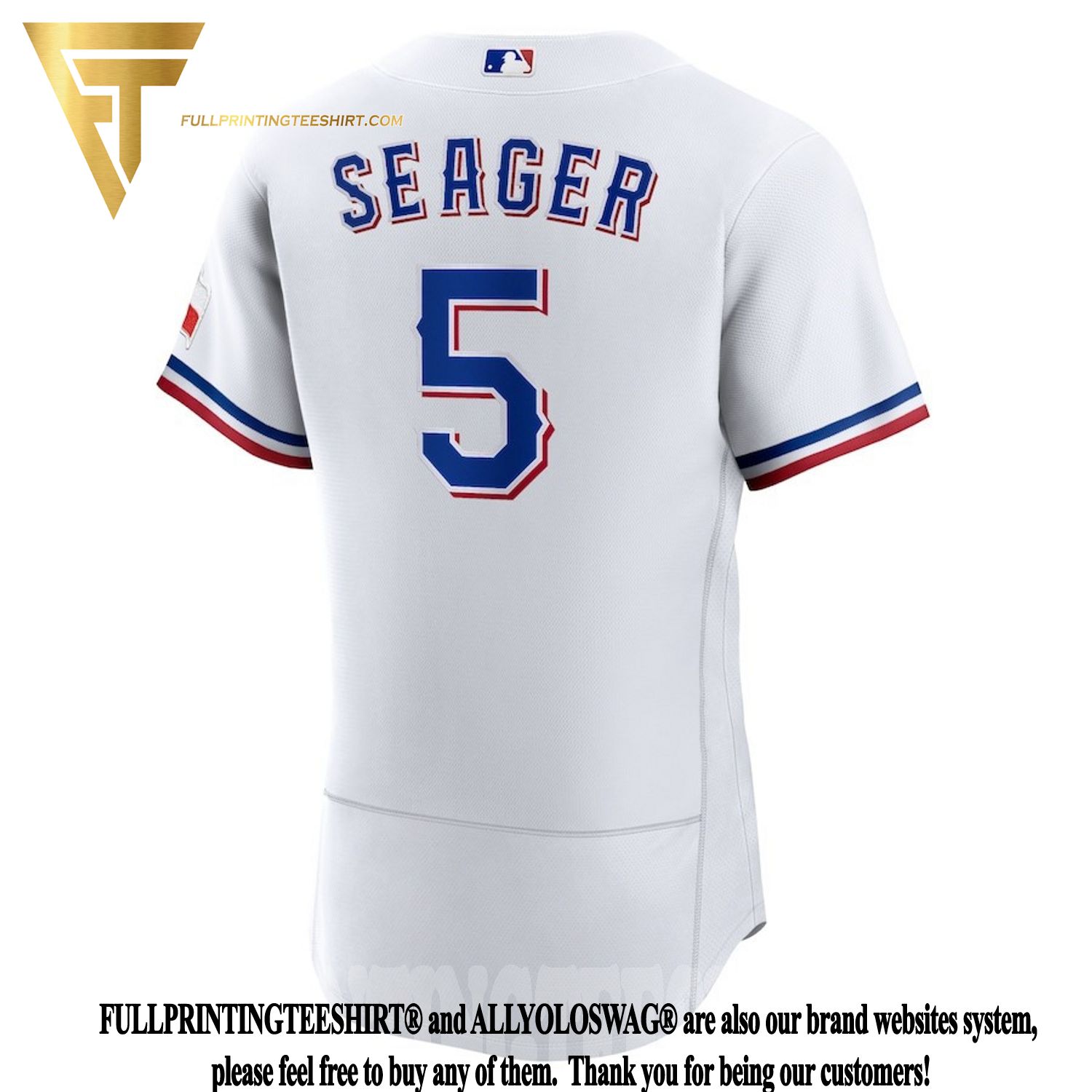 rangers corey seager jersey