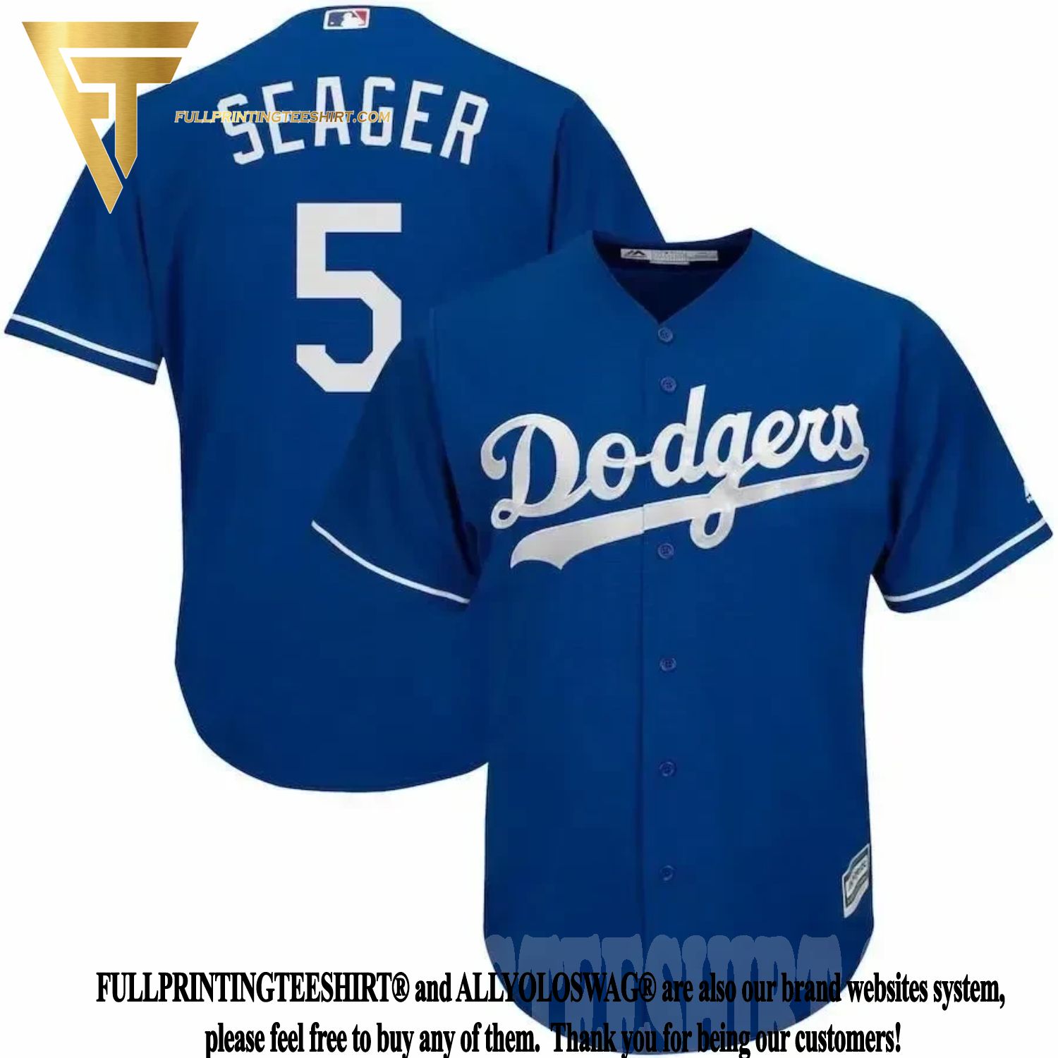 Top-selling Item] Corey Seager Los Angeles Dodgers Fashion Official Cool  Base Player 3D Unisex Jersey - Royal