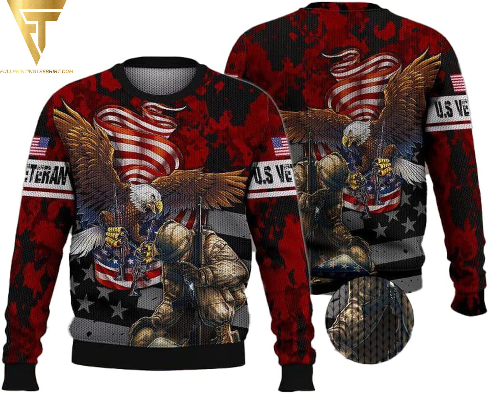 Dress to Impress The American Flag Sweater – A Cool Outfit for This Christmas