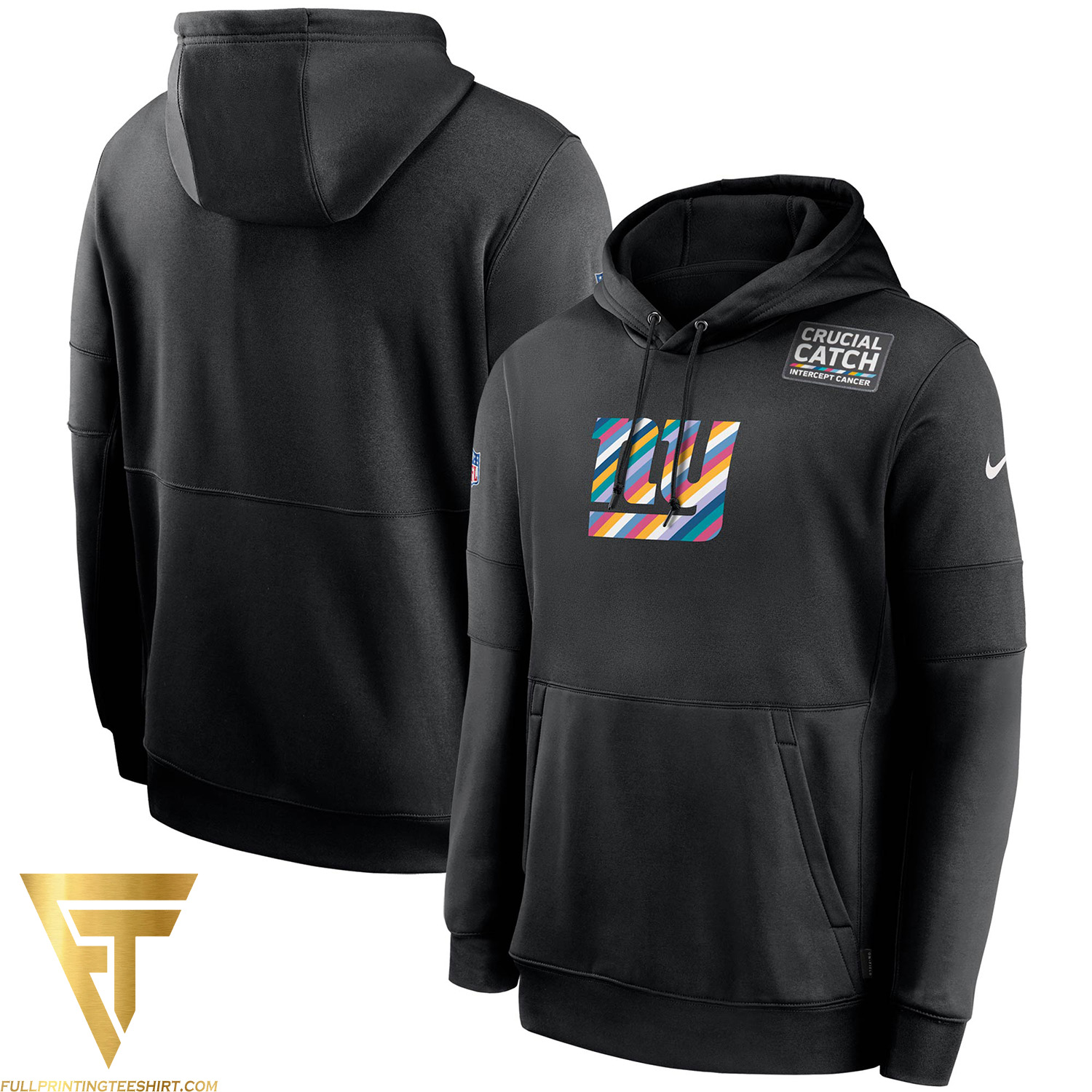 NFL 2023 Crucial Catch Join the Fight with New York Giants' Exclusive Club Hoodie!