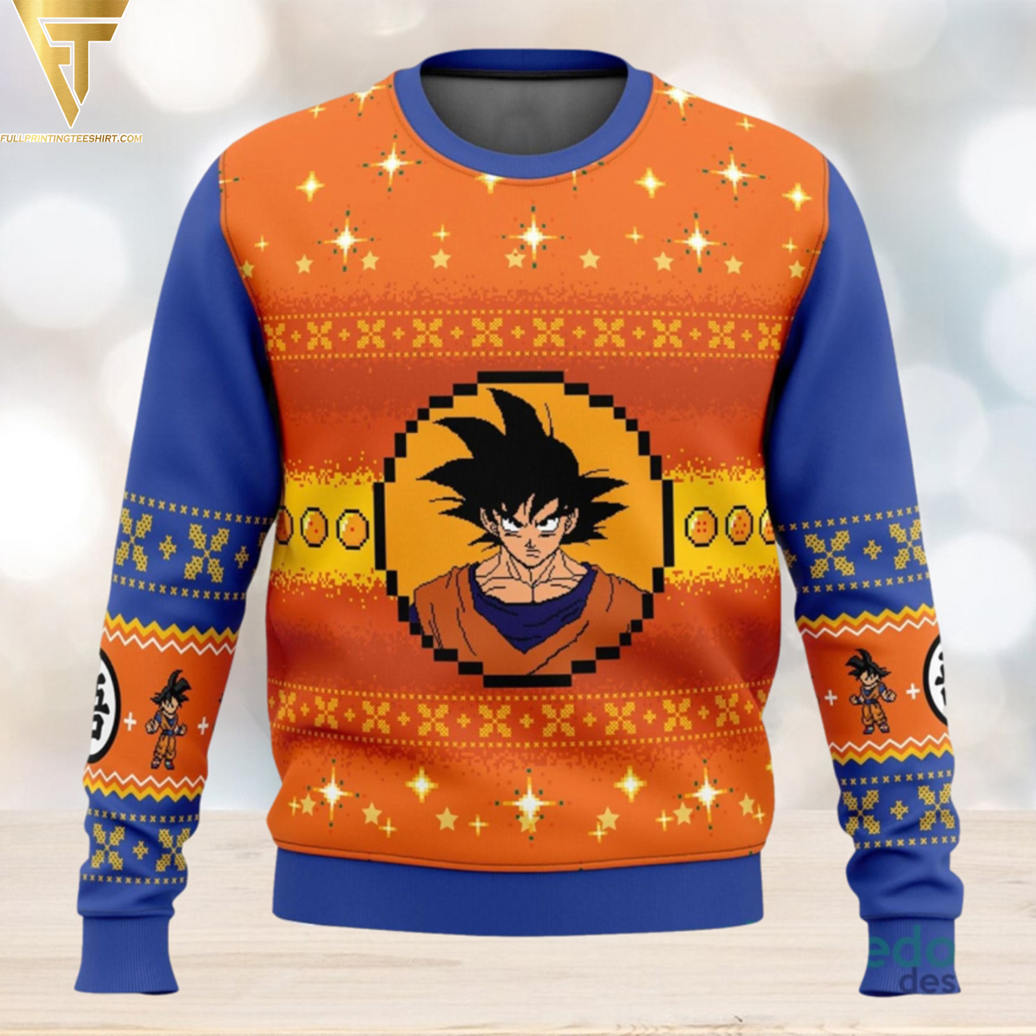 Unleash Your Inner Saiyan Spirit with the Dragon Ball Z Sweater - The Ultimate Christmas Gift!