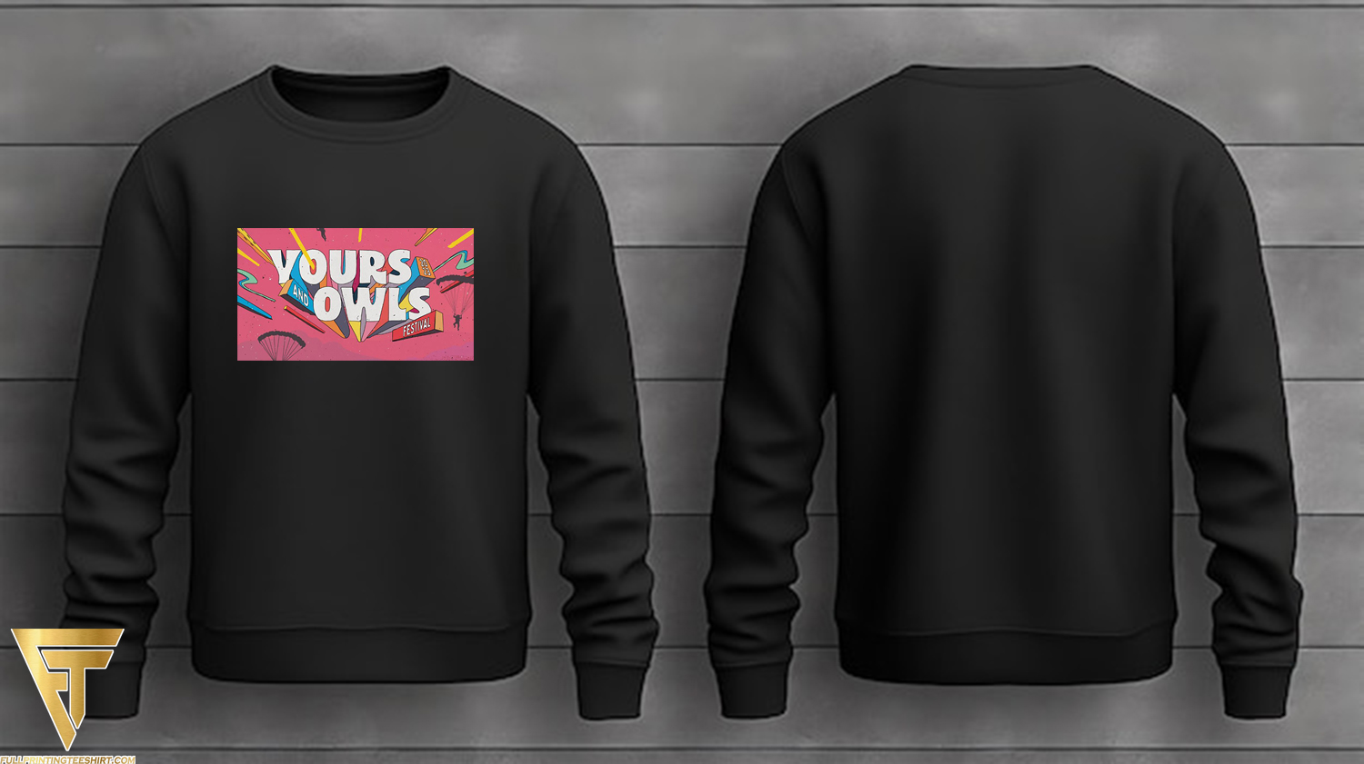 Yours & Owls Music Festival 2023 Uniting Music and Fashion with the Exclusive 2023 Sweatshirt!
