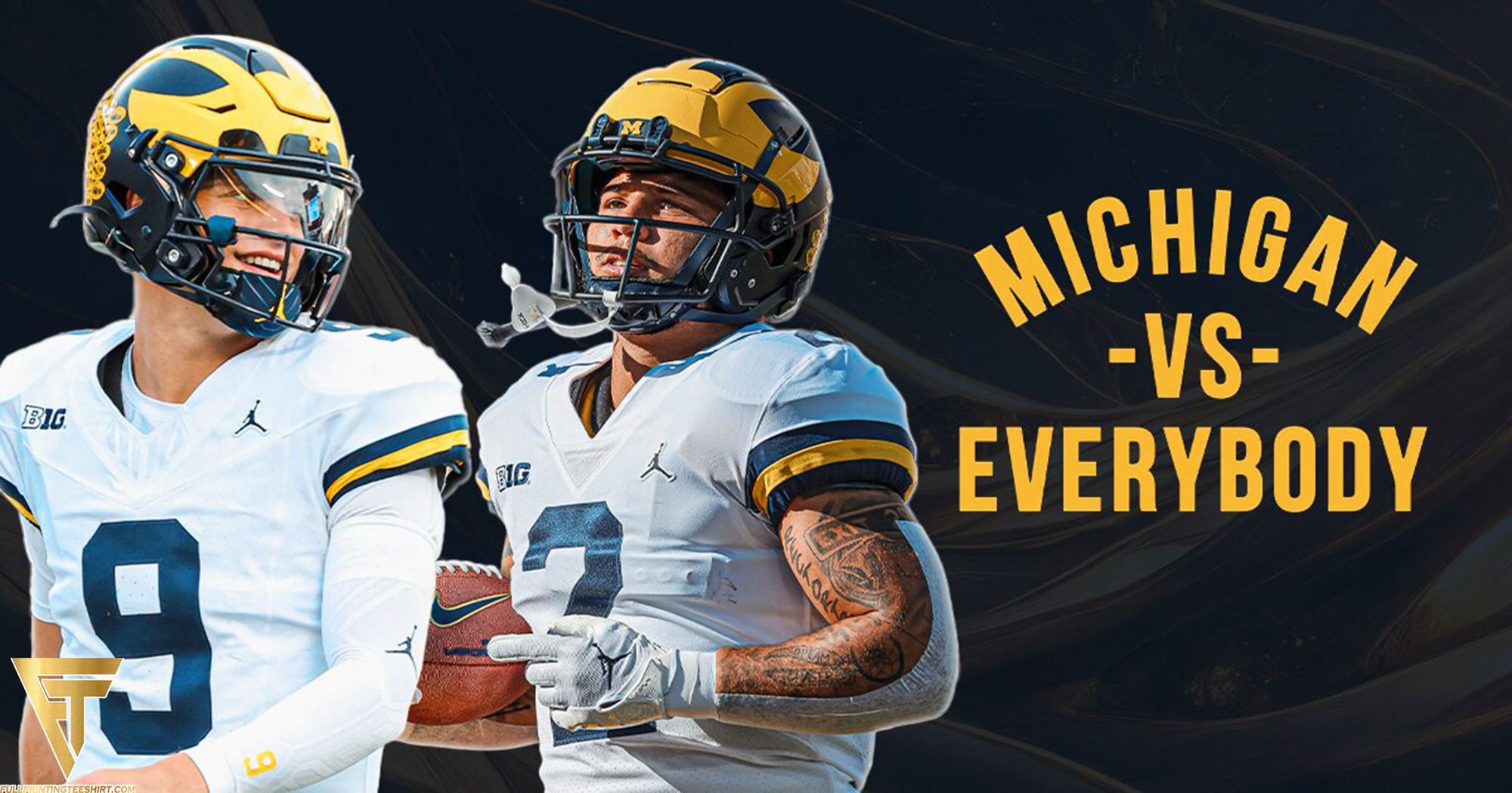 Michigan vs. Everybody The Battle Cry of Wolverines Football and the Iconic Shirt and Hat Collection