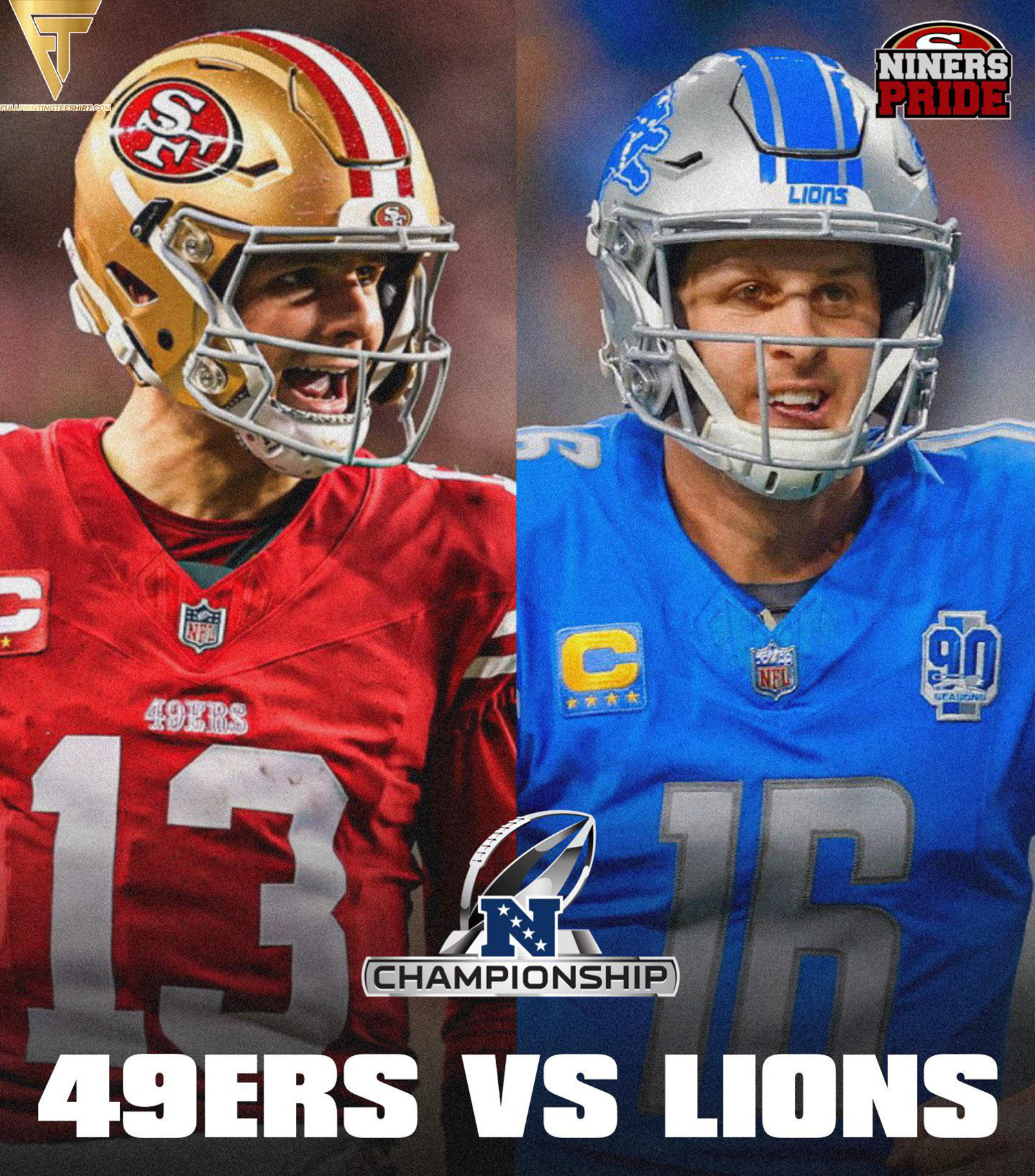49ers Favored in High-Stakes NFC Championship Duel Against Lions
